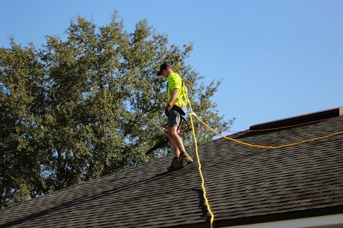 Roofing companies.