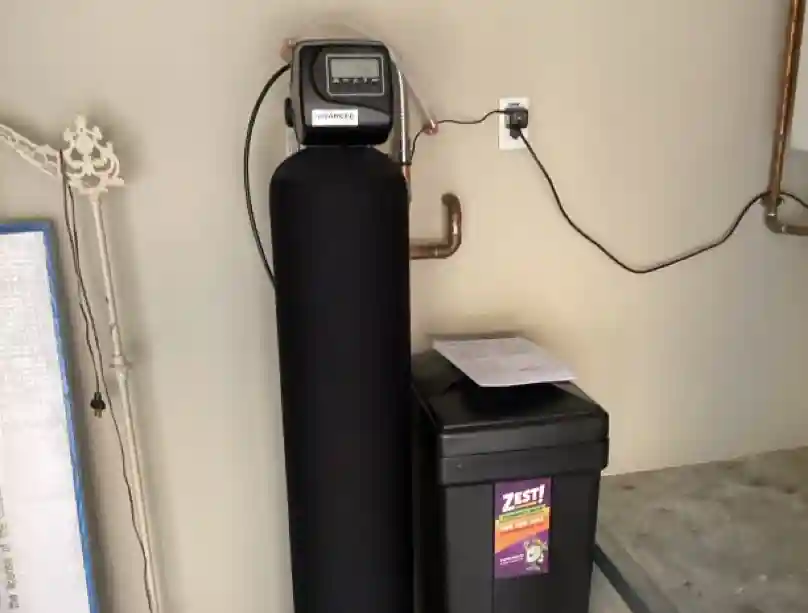Newly Installed Water Softener in Scottsdale Neighborhood. Water+softener+installation Webp | Zest Plumbing & Drain